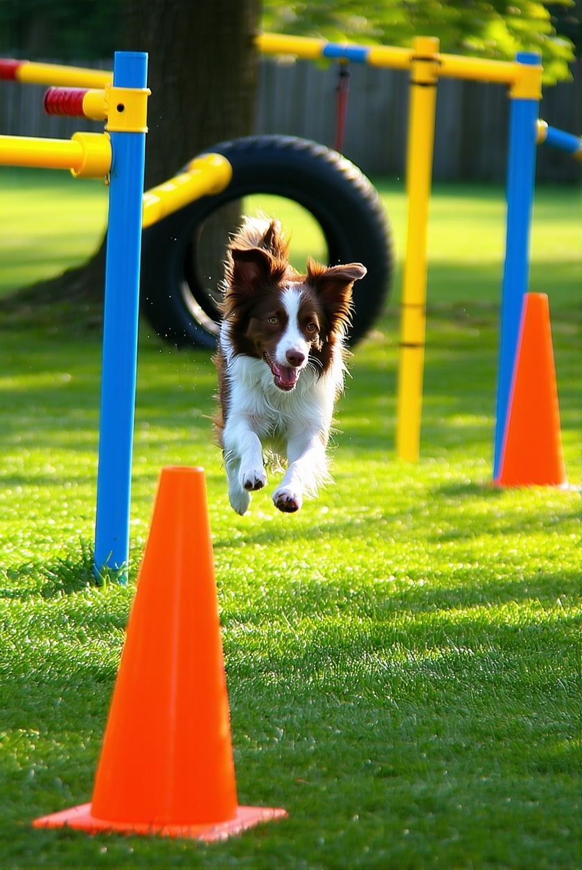 backyard dog agility course