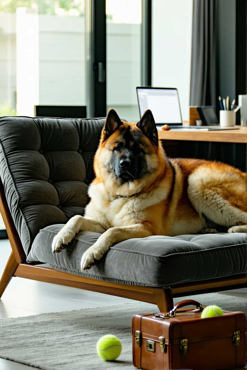 balanced life with dog
