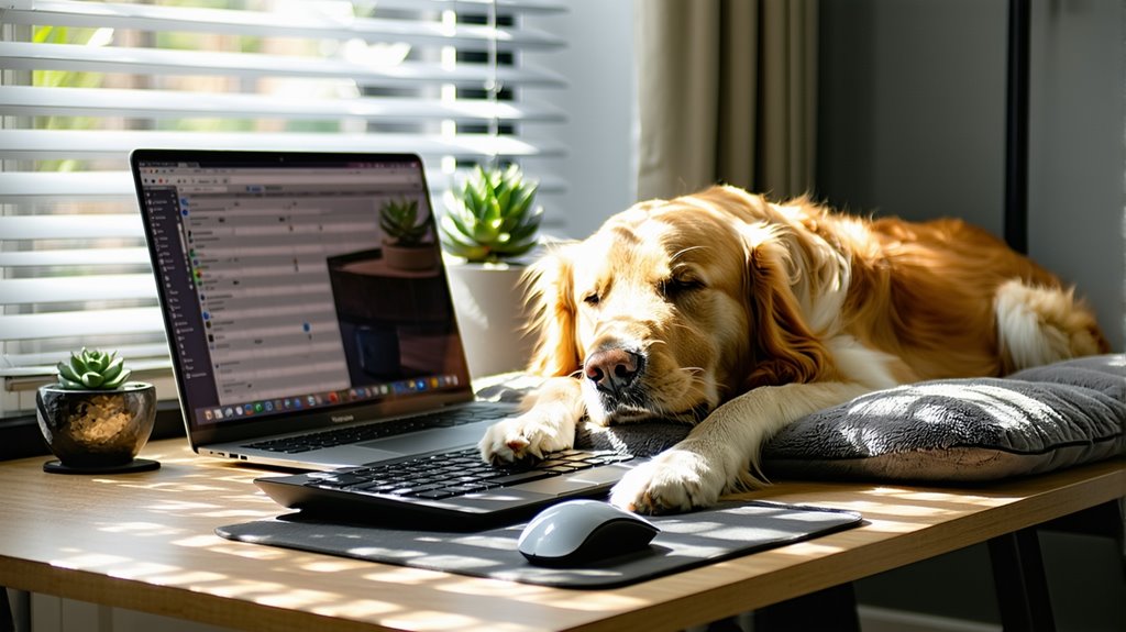 balancing work and pets