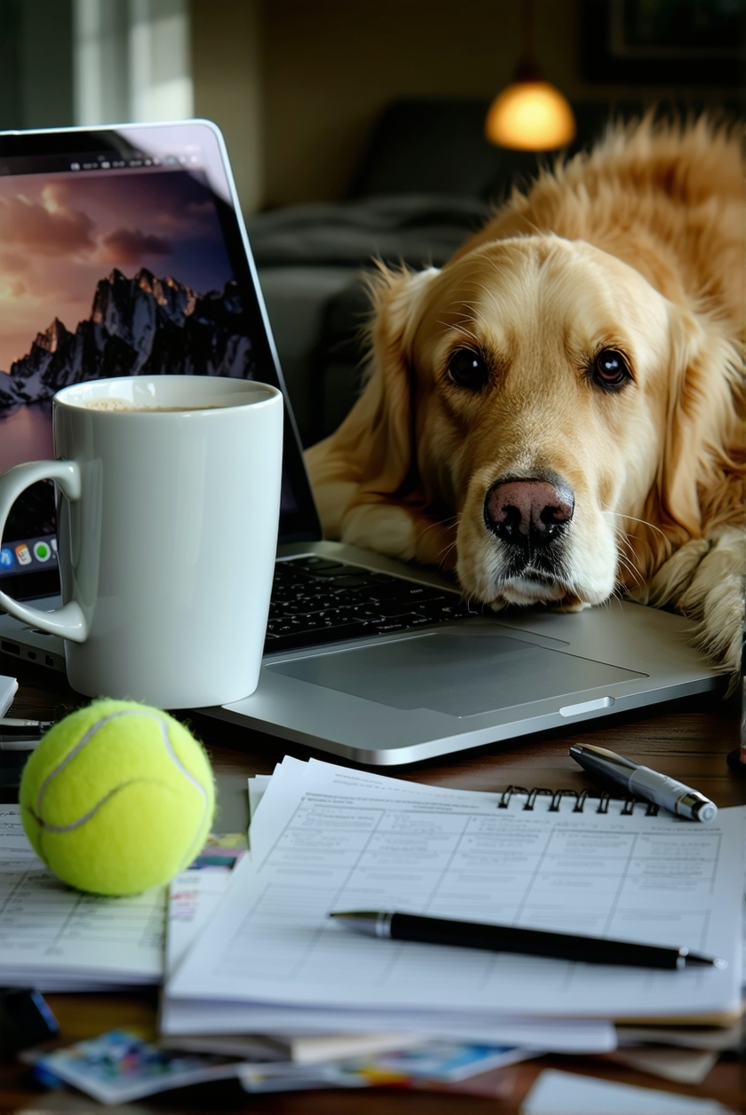 balancing work and pets
