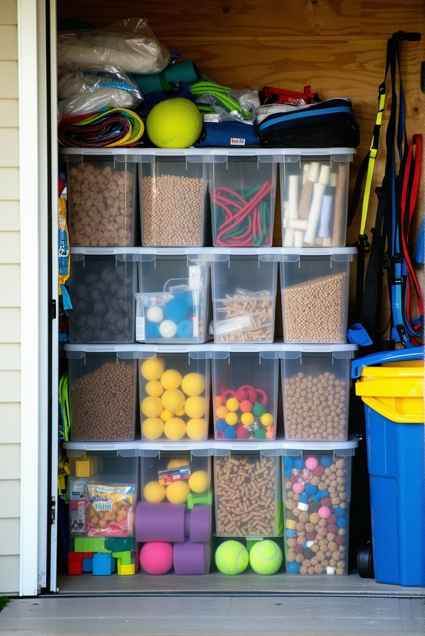 bulk pet supply storage
