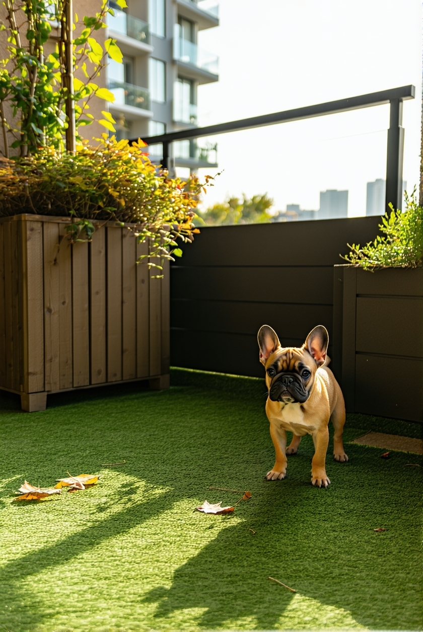 designated potty area creation