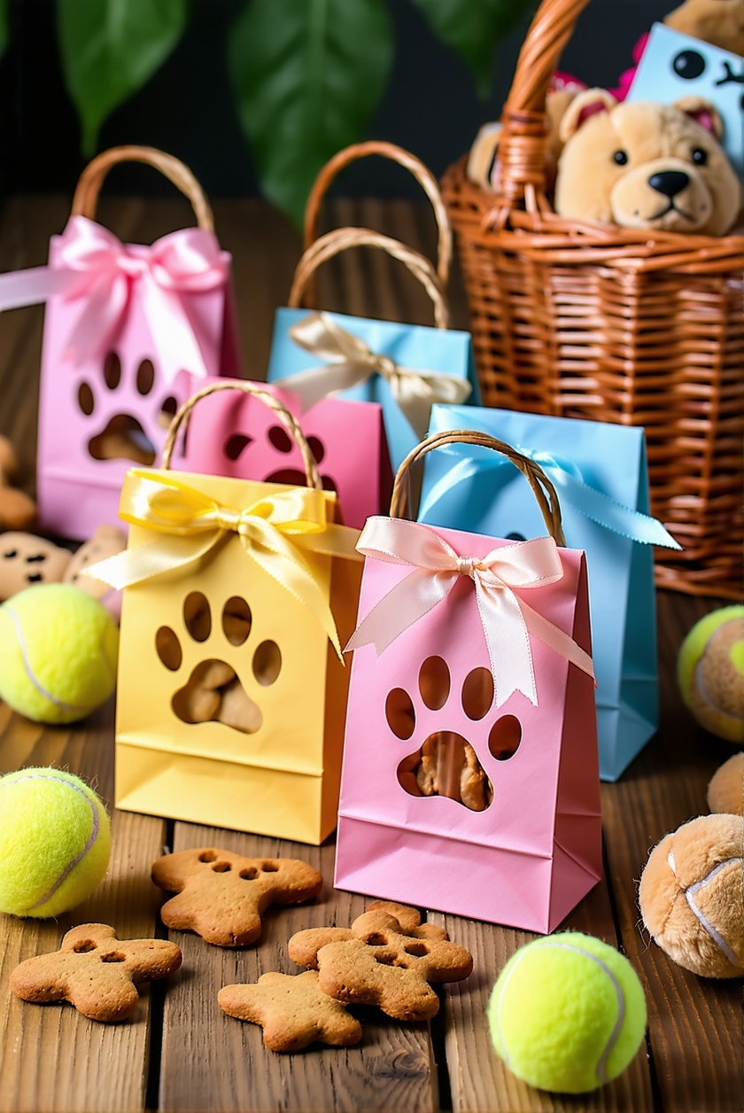 diy treat bags preparation