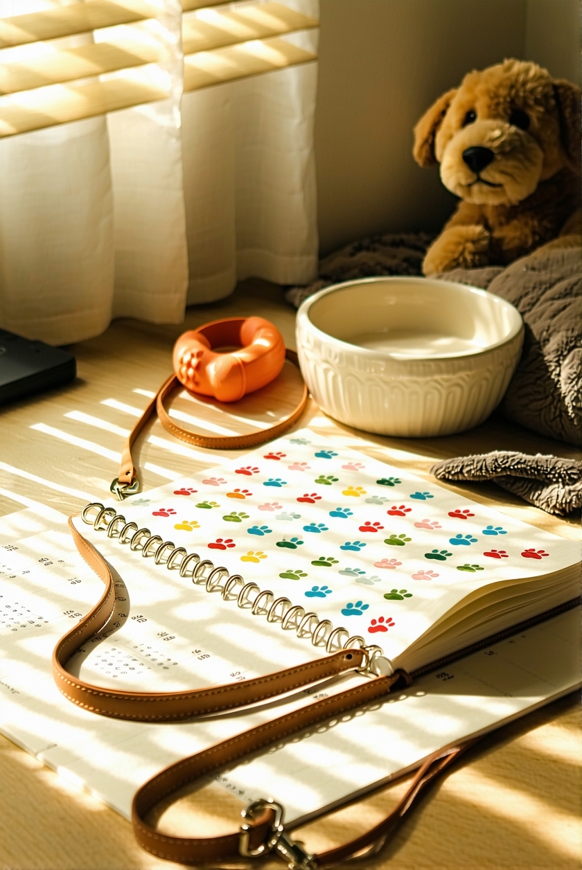 dog care schedule adjustment