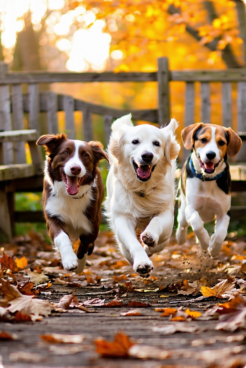 dog socialization in neighborhood