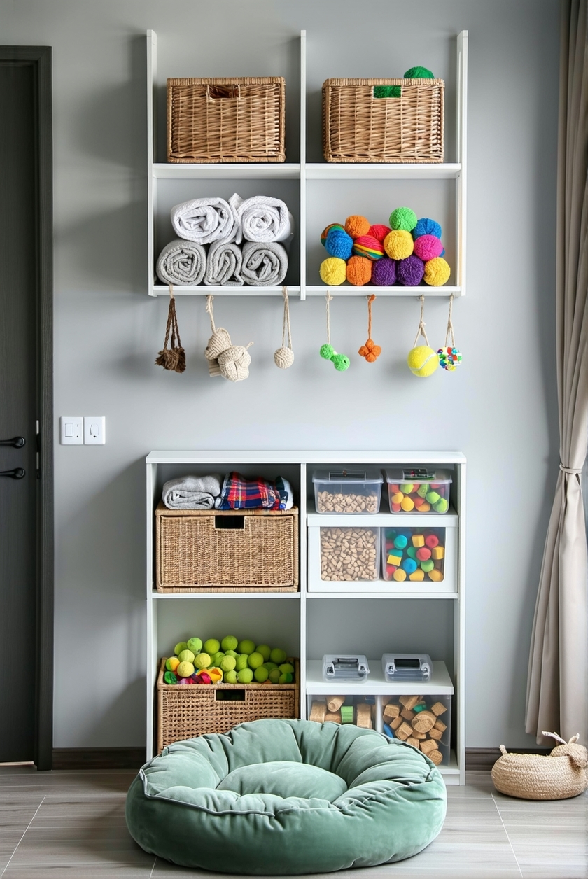 efficient pet supply organization