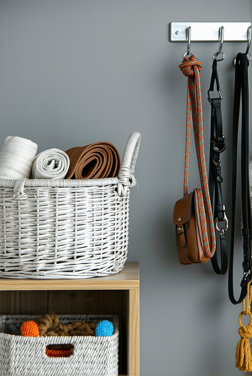 efficient training equipment storage