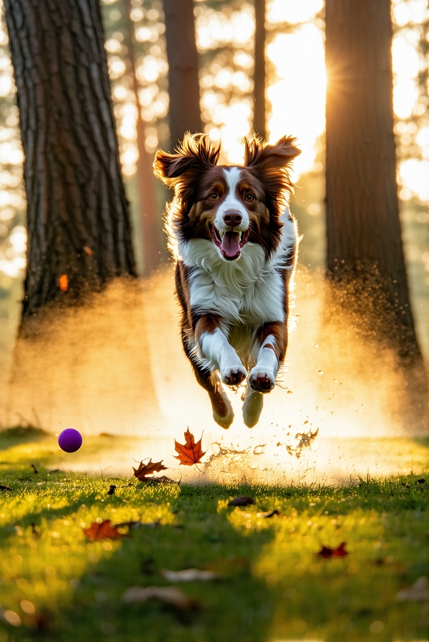 exercising together with dogs
