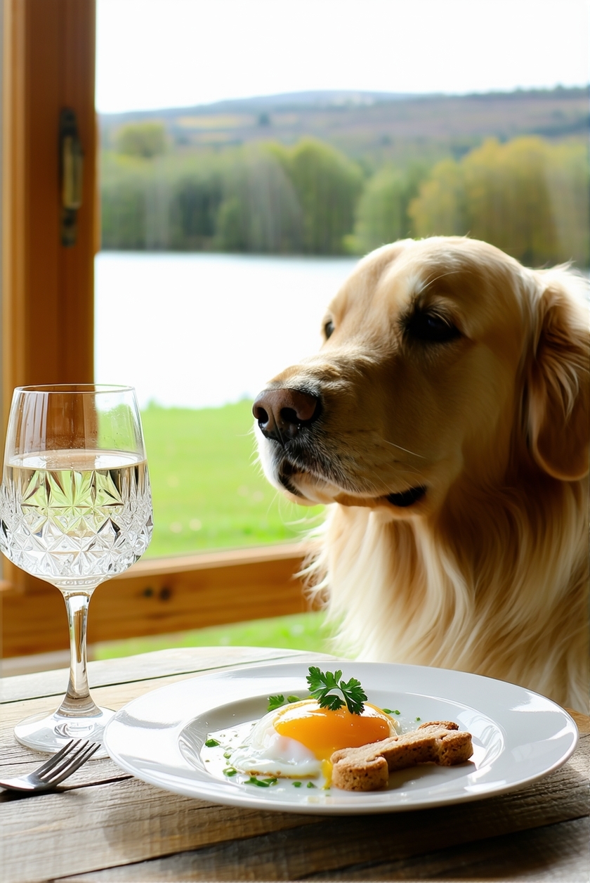 free dog treats offered