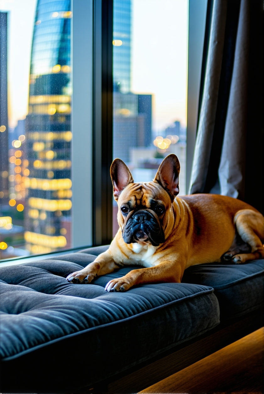 french bulldogs for city life