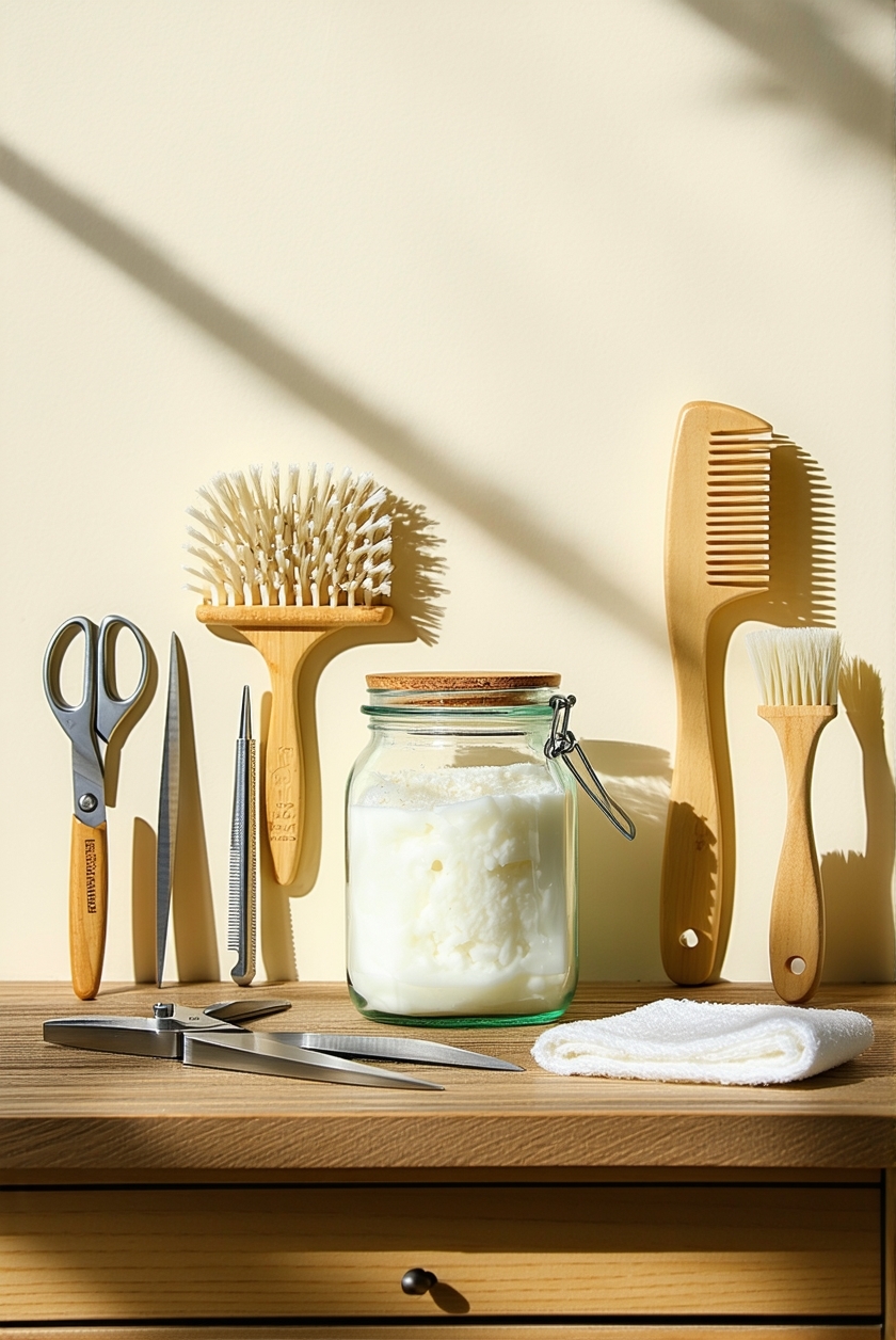 grooming and nail care