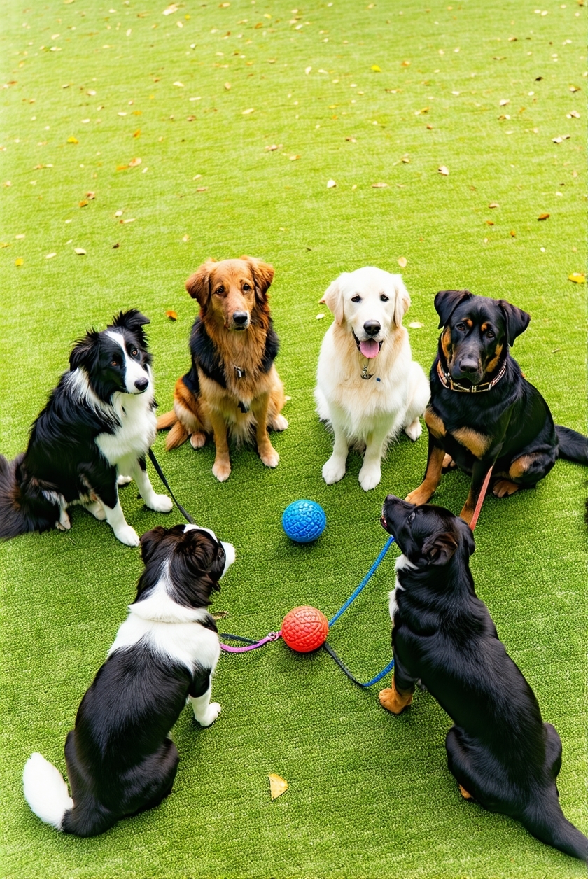 group dog training sessions