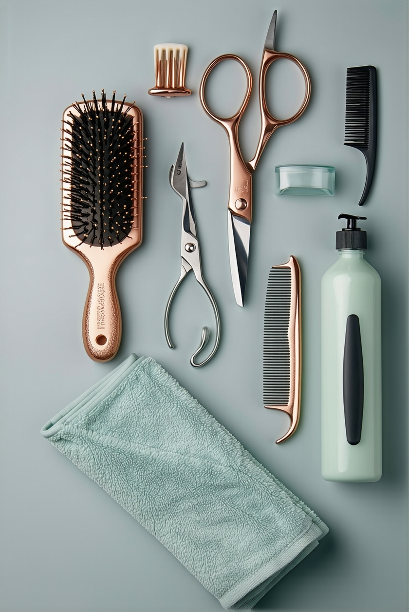home grooming essential tools