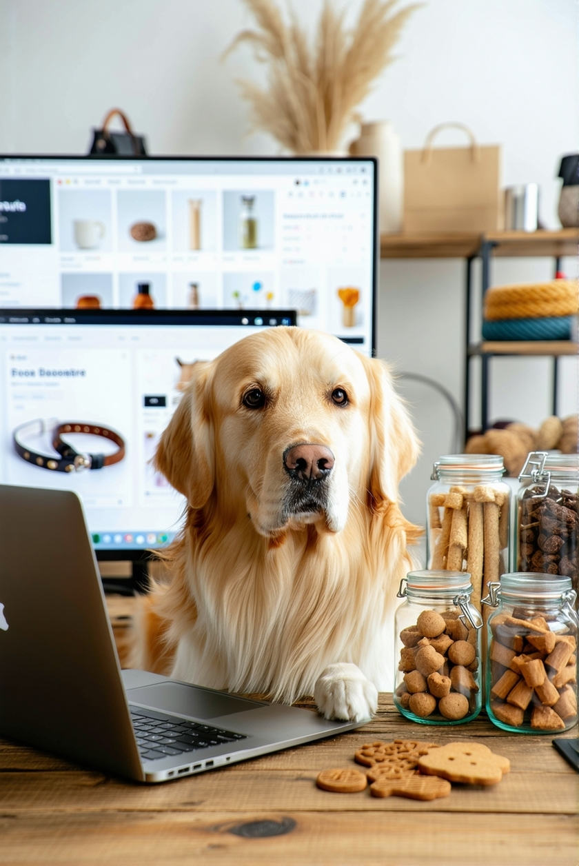 online pet supply shopping