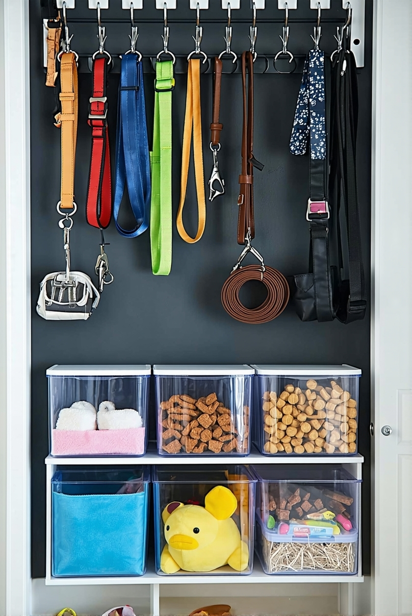 pet essentials storage solutions