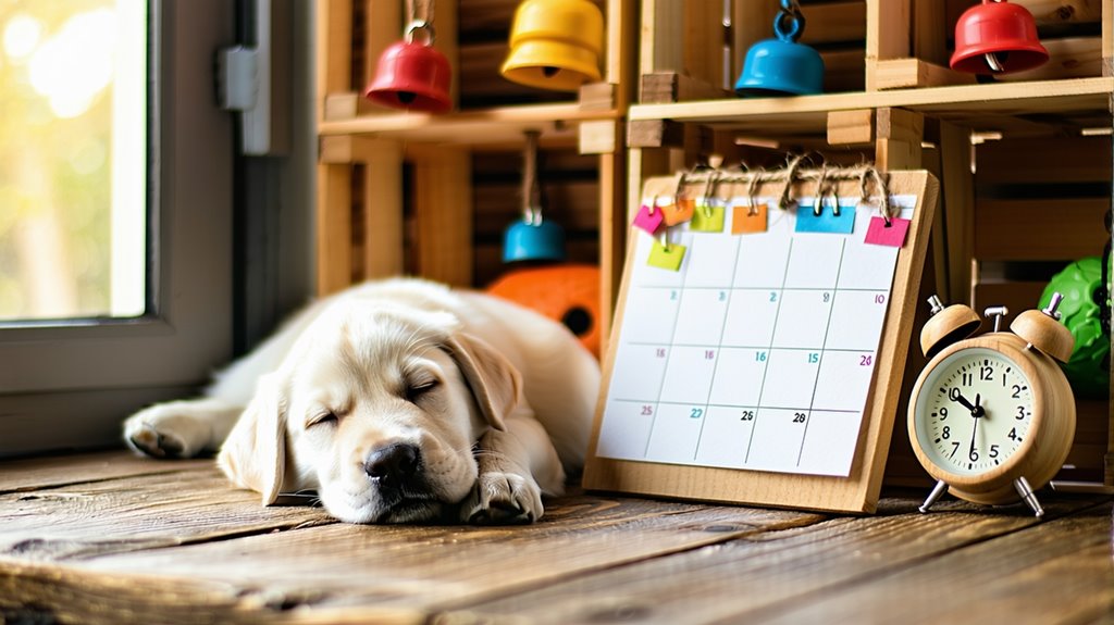 puppy friendly life scheduling tips
