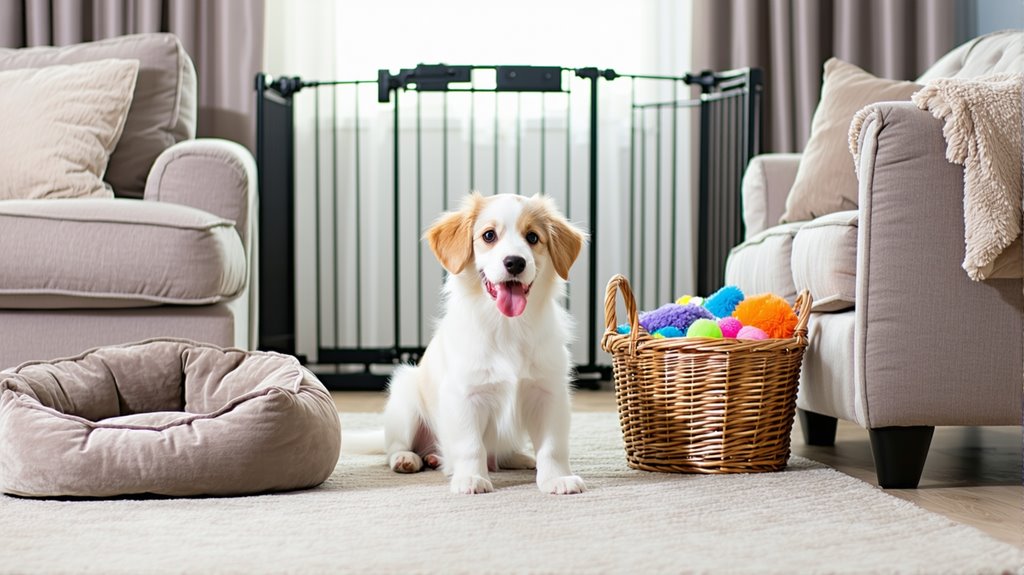 puppy proofing small living spaces