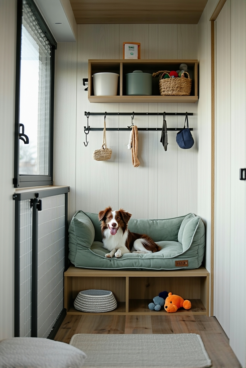 puppy safe space in small area