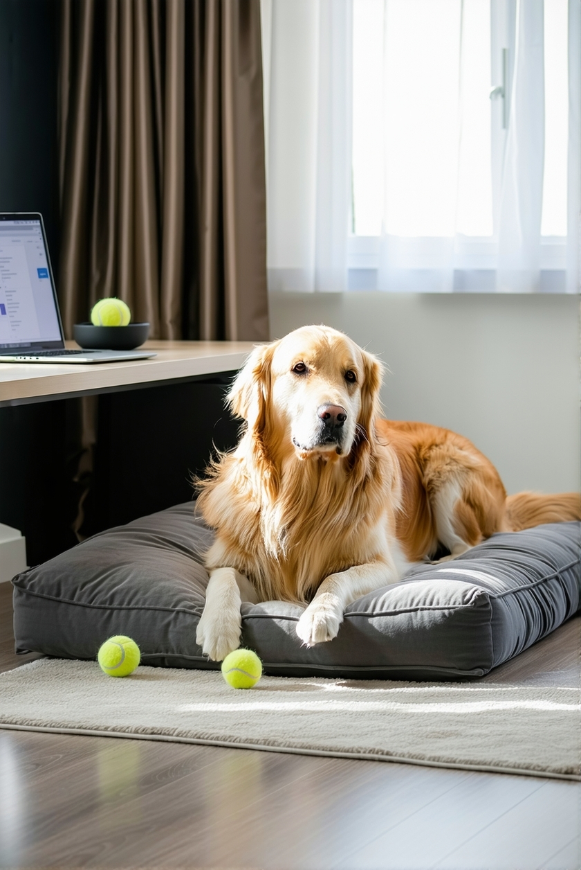 remote work dog care