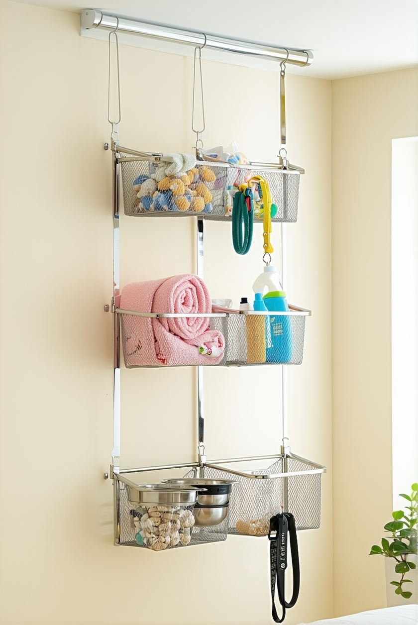 retractable ceiling storage systems