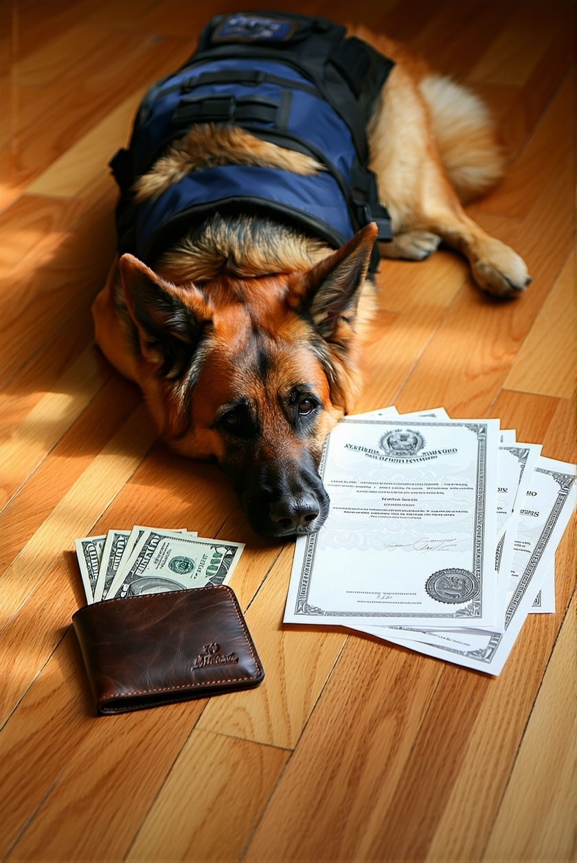 service animal registration costs
