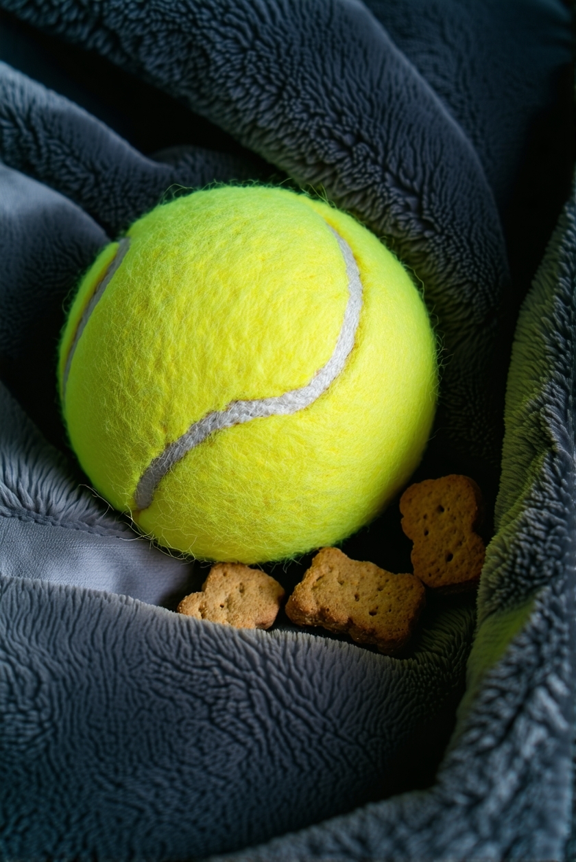 tennis ball dog puzzle