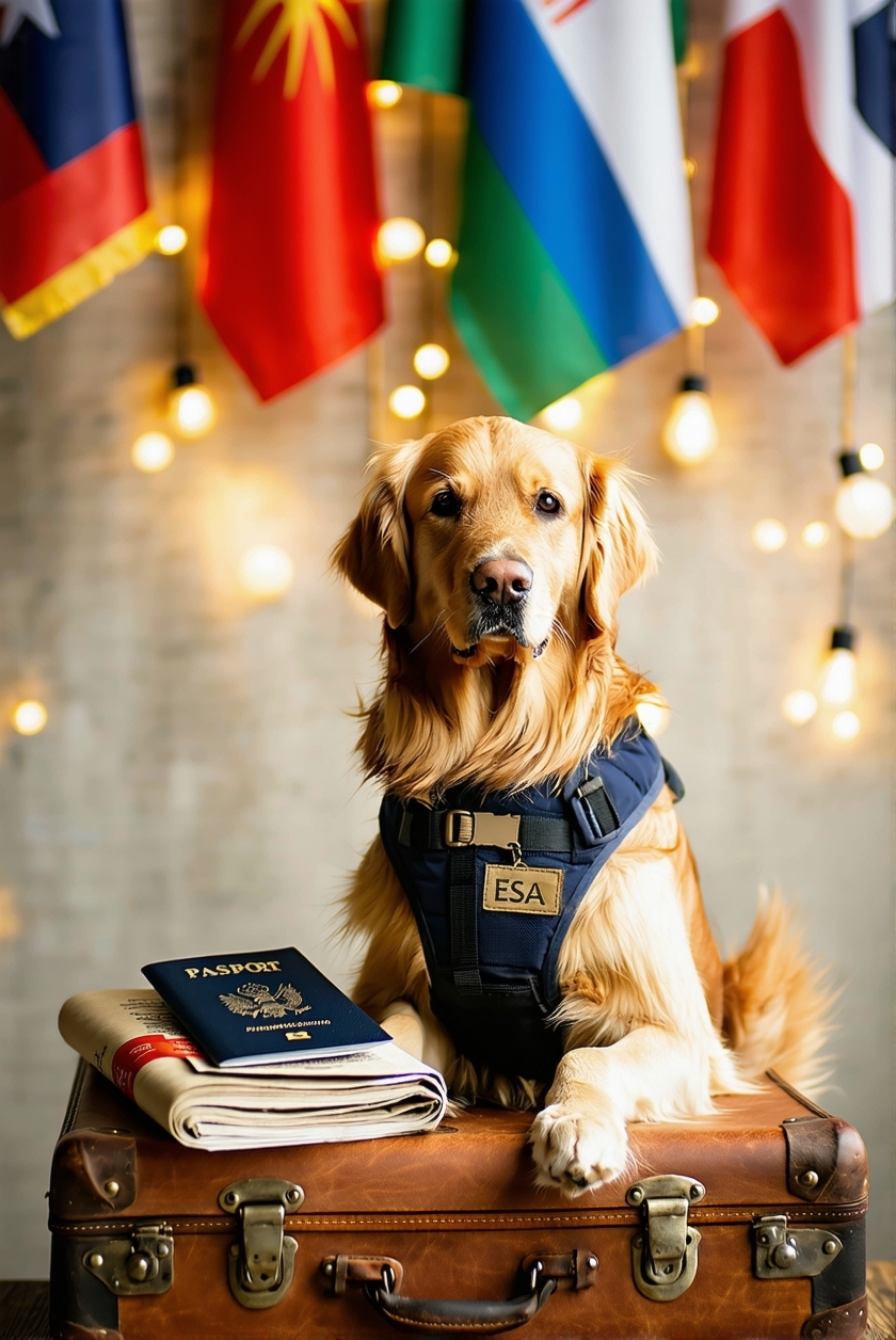 traveling with emotional support animal