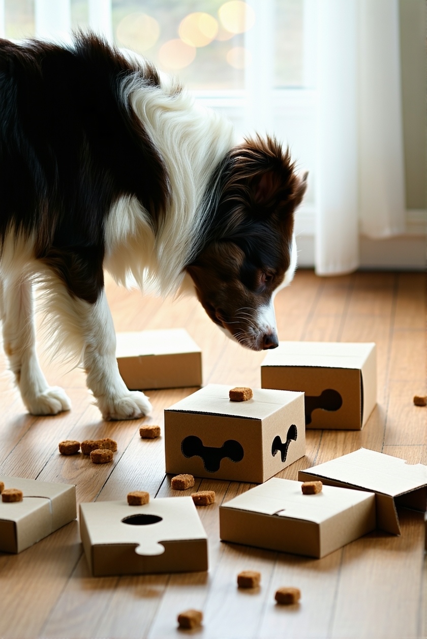 treasure hunt in cardboard